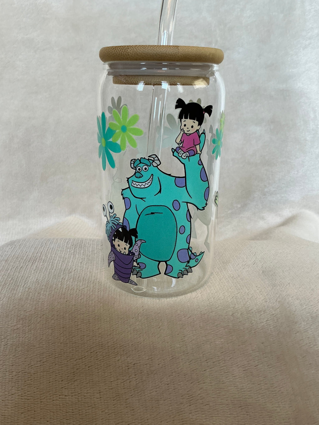 Monsters Inc. Glass Tumbler