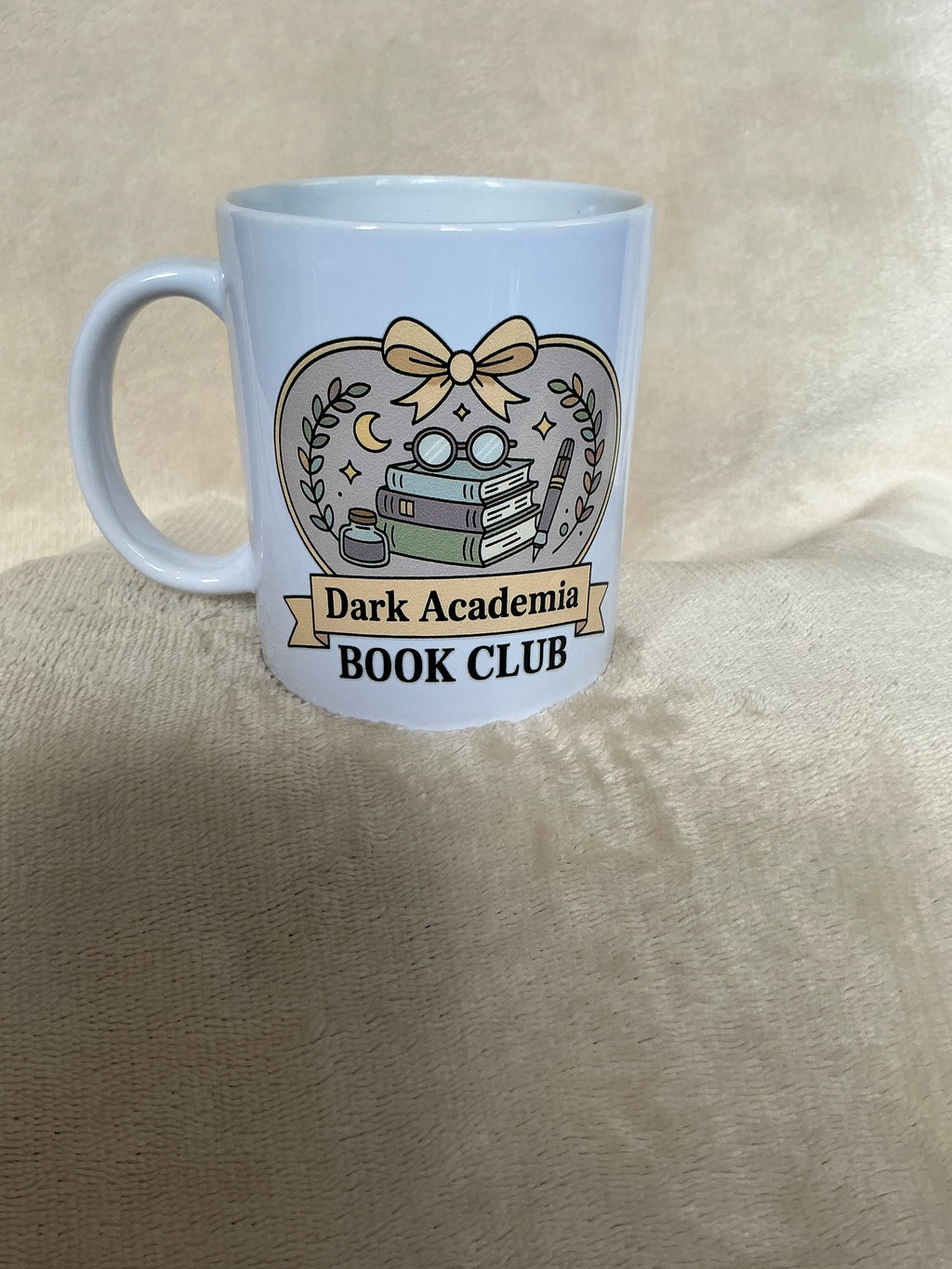 Dark Academia Book Club Mug — Cozy Reader Gift