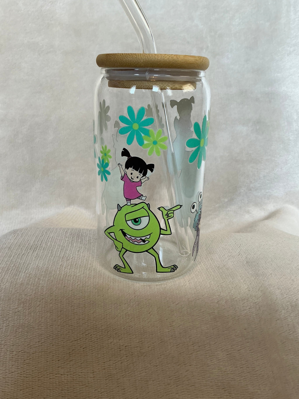 Monsters Inc. Glass Tumbler