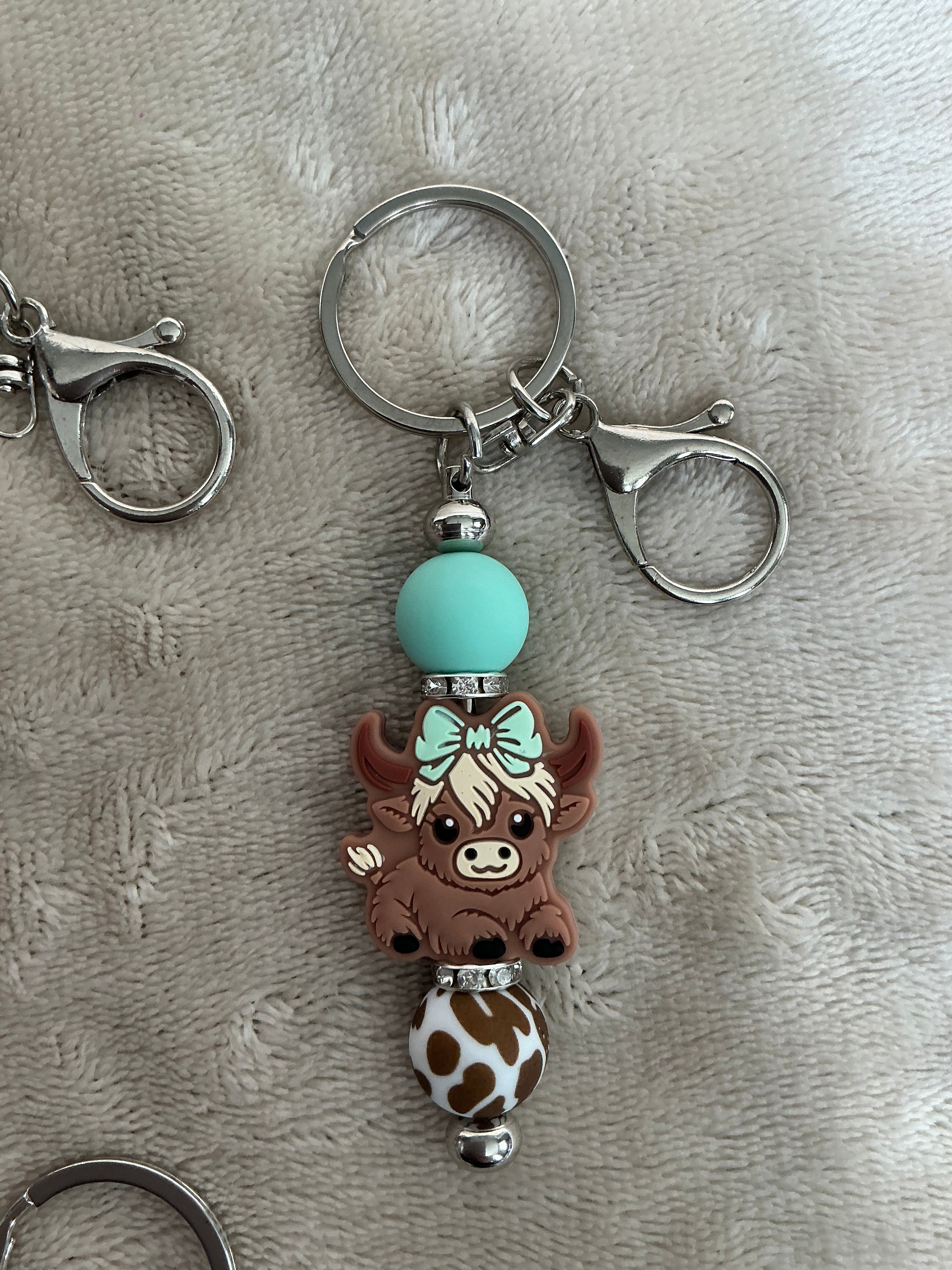 Cute Critters Handmade Keyring Collection