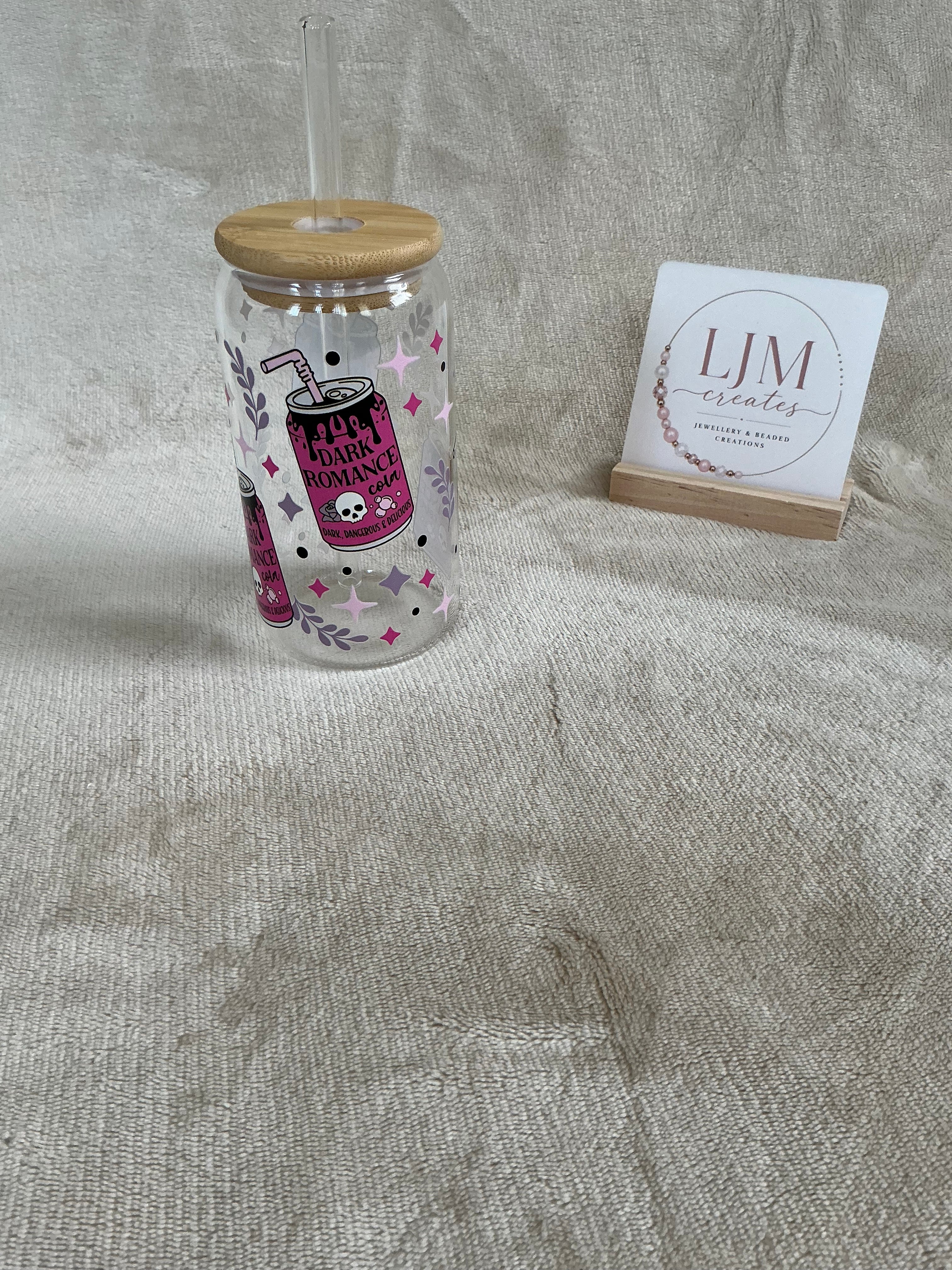 Dark Romance Cola Glass Tumbler
