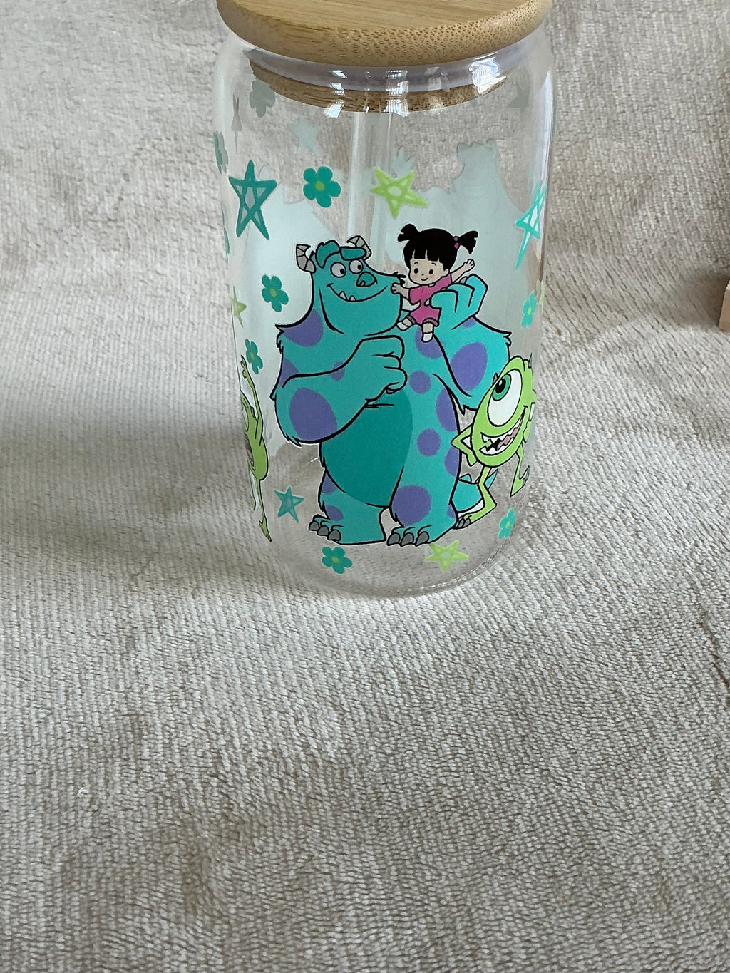 Monsters Inc. Glass Tumbler