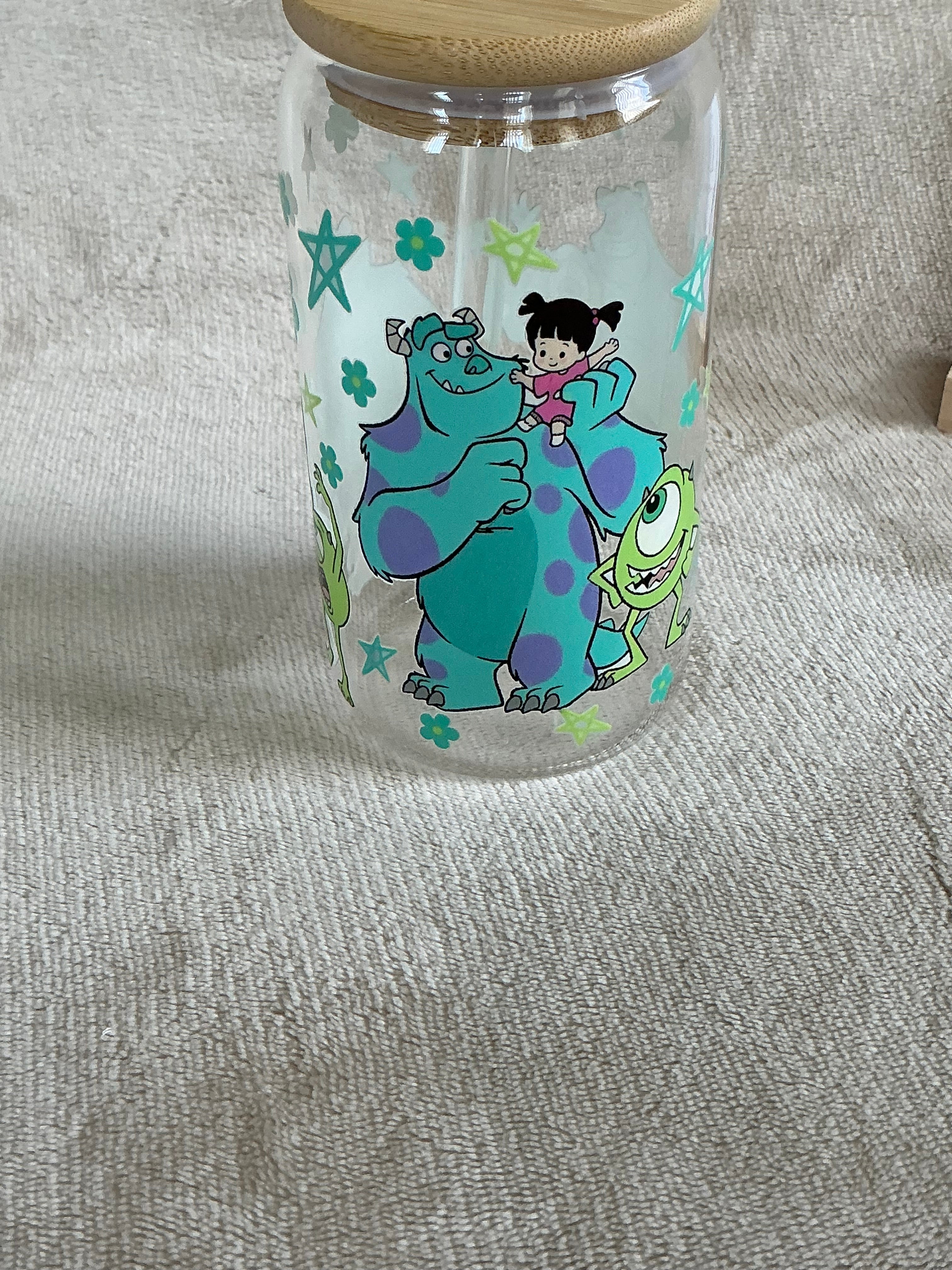 Monsters Inc. Glass Tumbler