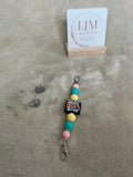 “Books Are My Therapy” Handmade Kindle Strap | Reader Gift & E-Reader Accessory
