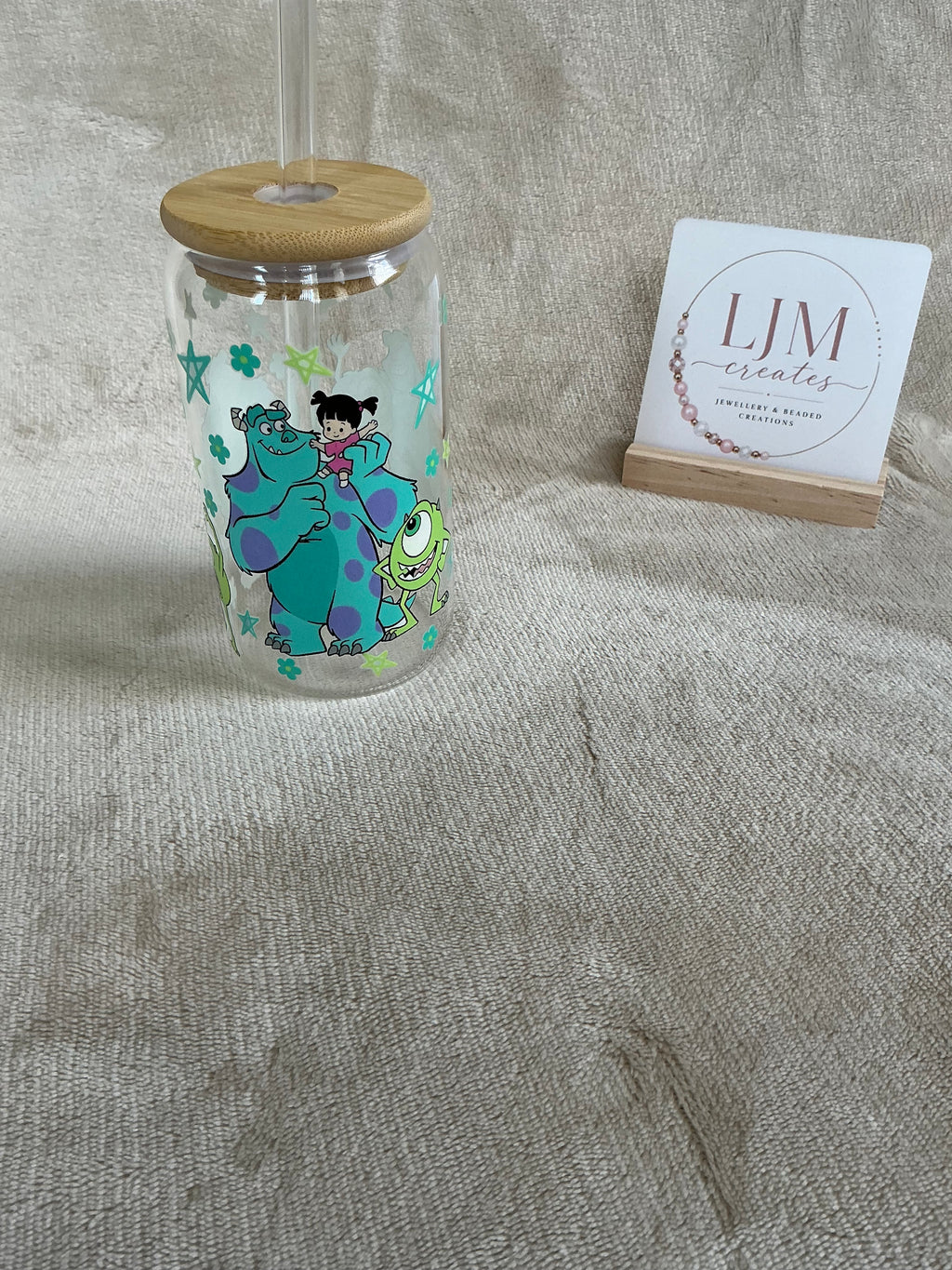 Monsters Inc. Glass Tumbler