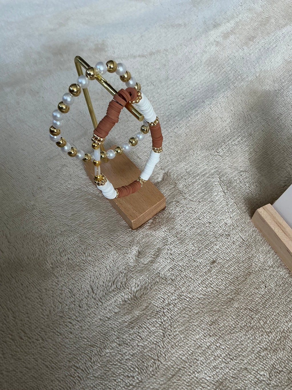 Blush Pearl Bracelet Stack | Gold, Pearl & Neutral Heishi Set