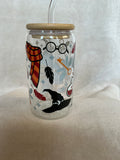 ⚡️ Wizard Magic Themed Glass Tumbler