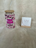 True Crime Addict Glass Tumbler