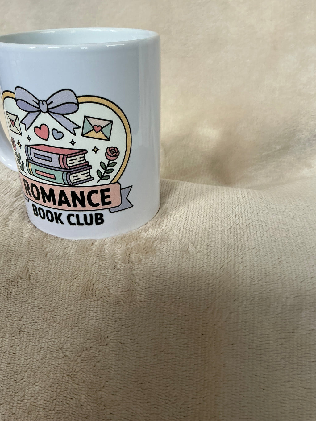 Romance Book Club Mug — Sweet Pastel Reader Gift