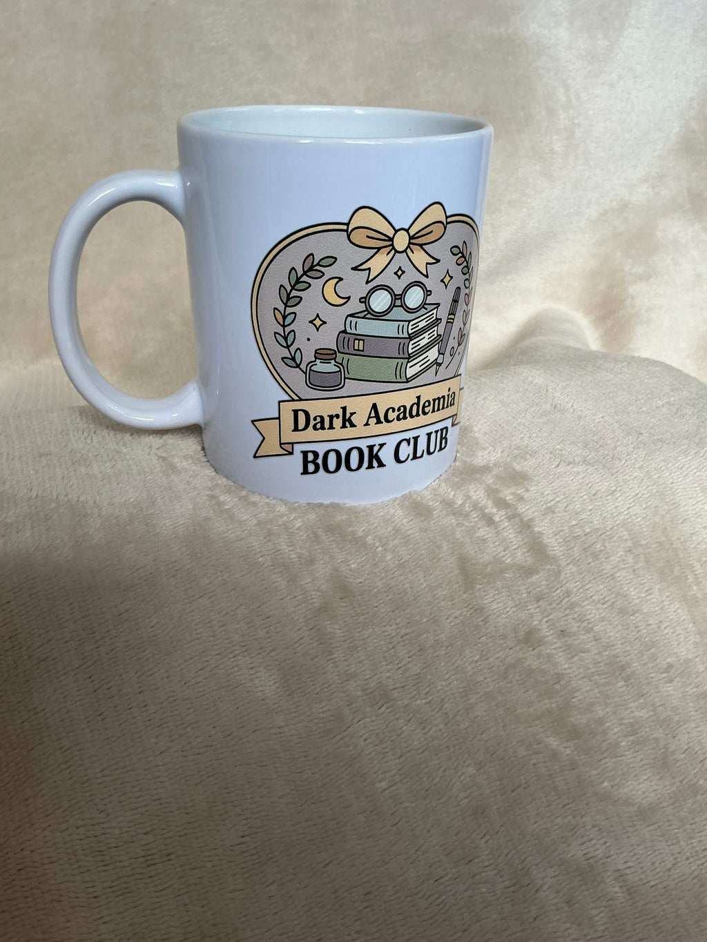 Dark Academia Book Club Mug — Cozy Reader Gift