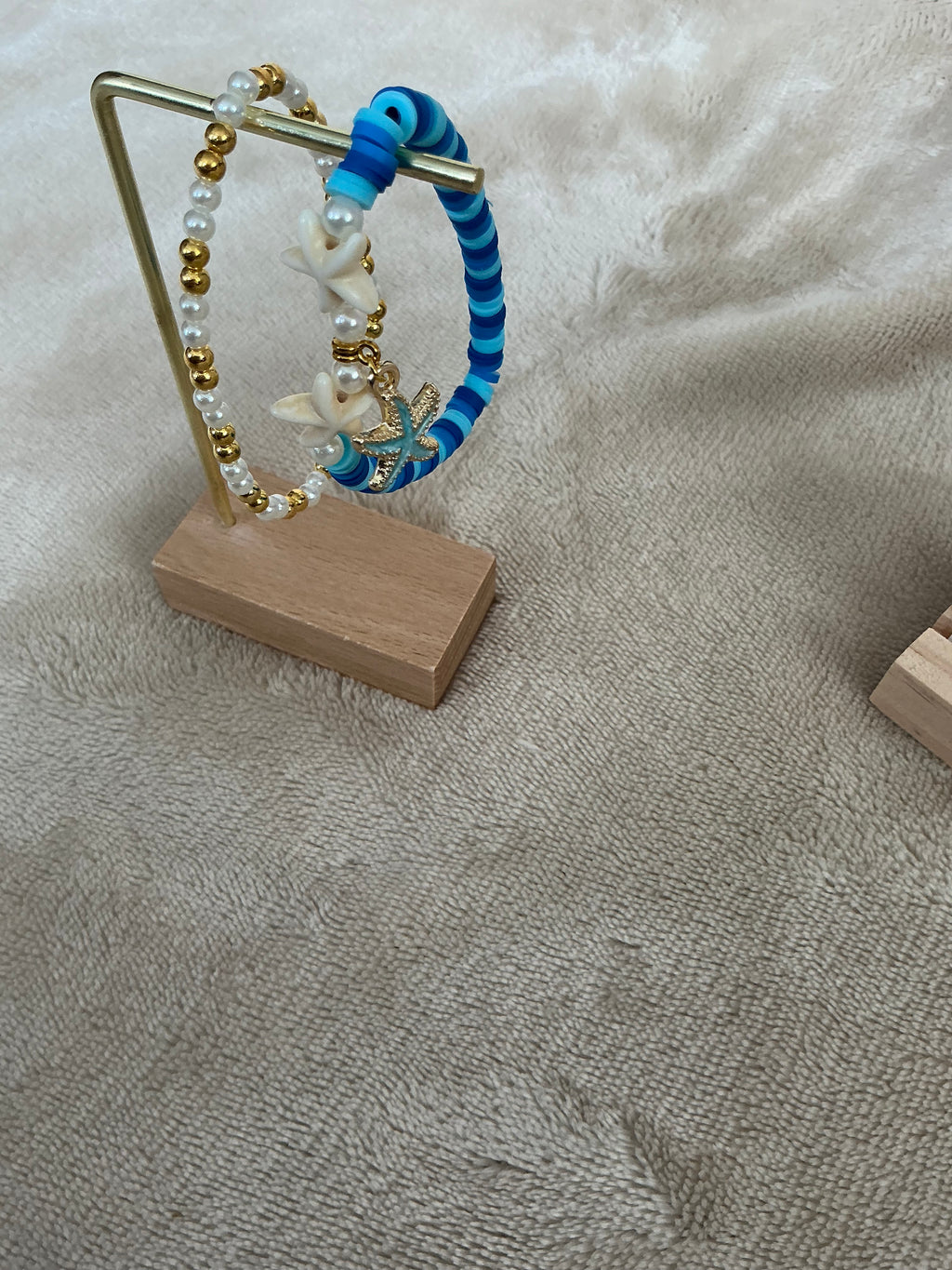 Starfish Ocean Theme Stacked Bracelet Set