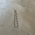 🤎 Mocha & Crystal Beaded Phone Charm