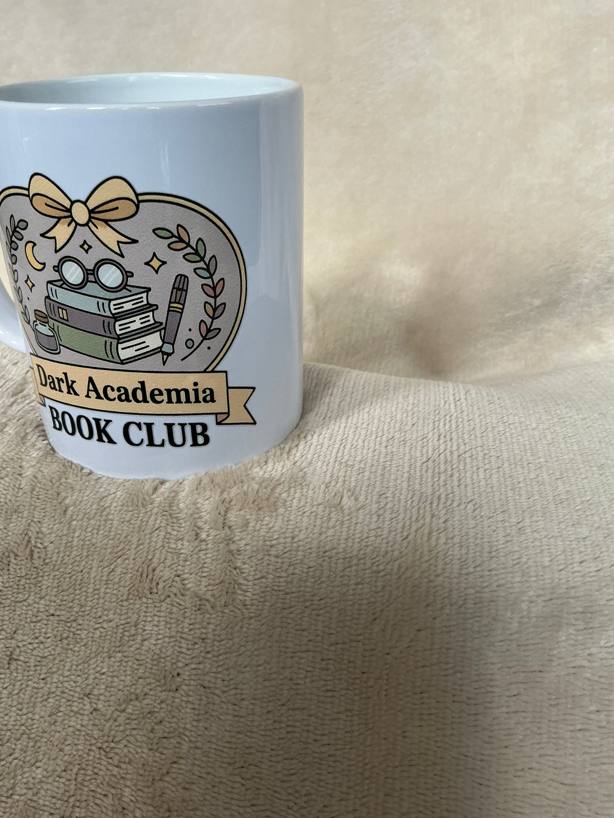 Dark Academia Book Club Mug — Cozy Reader Gift
