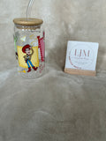 Toy Story Love Stamp Glass Tumbler