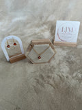 Mini Mushroom Jewellery Set – Earrings & Necklace