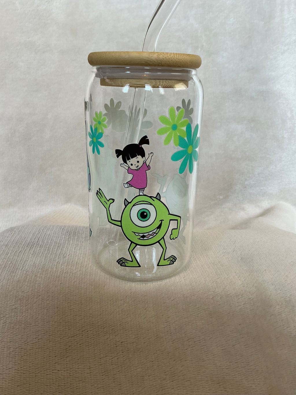 Monsters Inc. Glass Tumbler