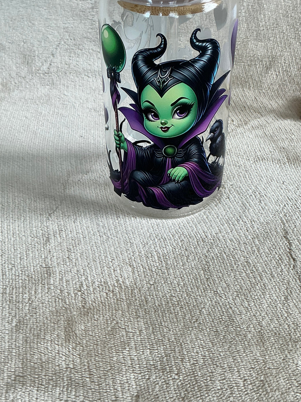 Maleficent Glass Tumbler