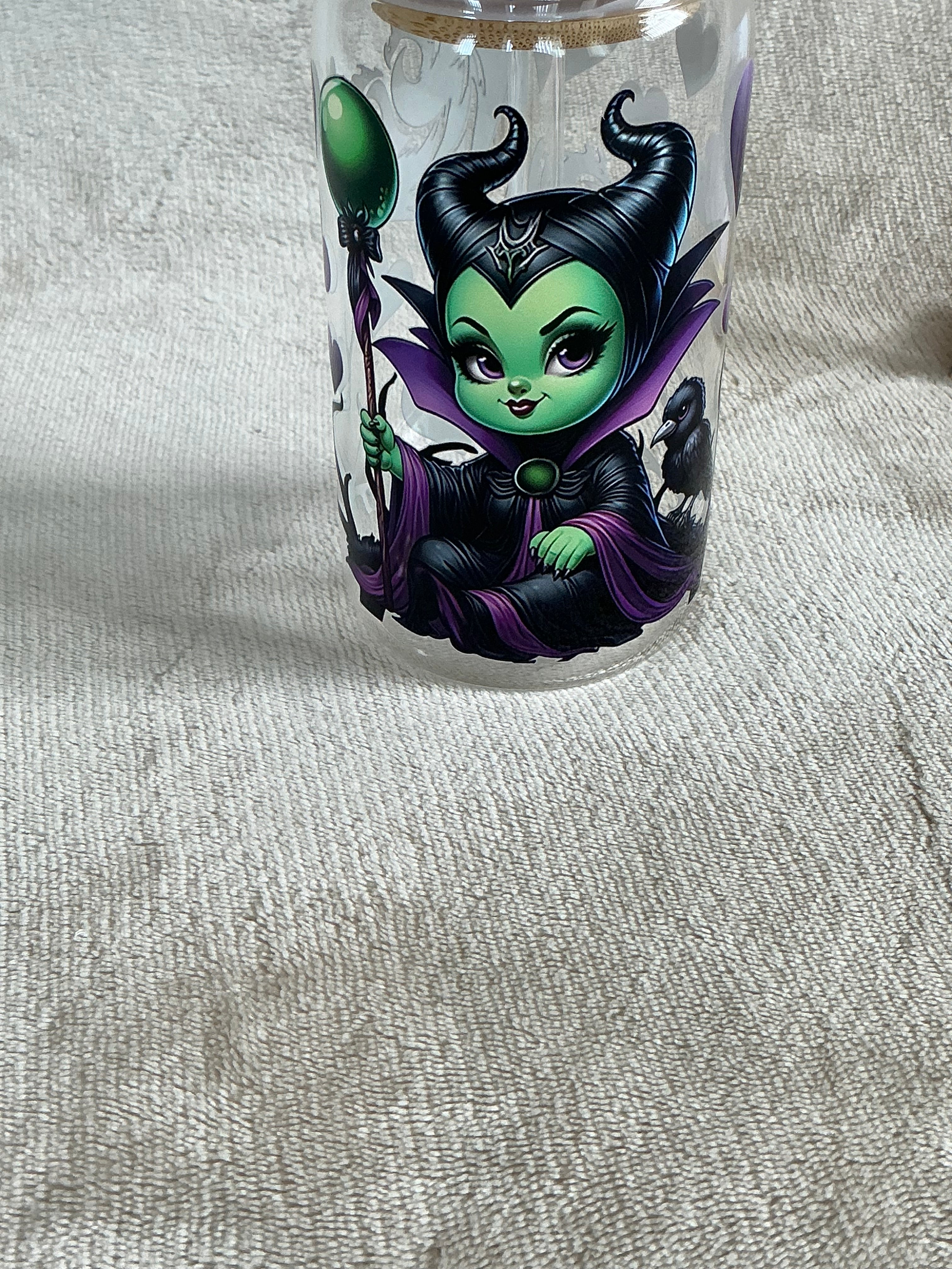 Maleficent Glass Tumbler