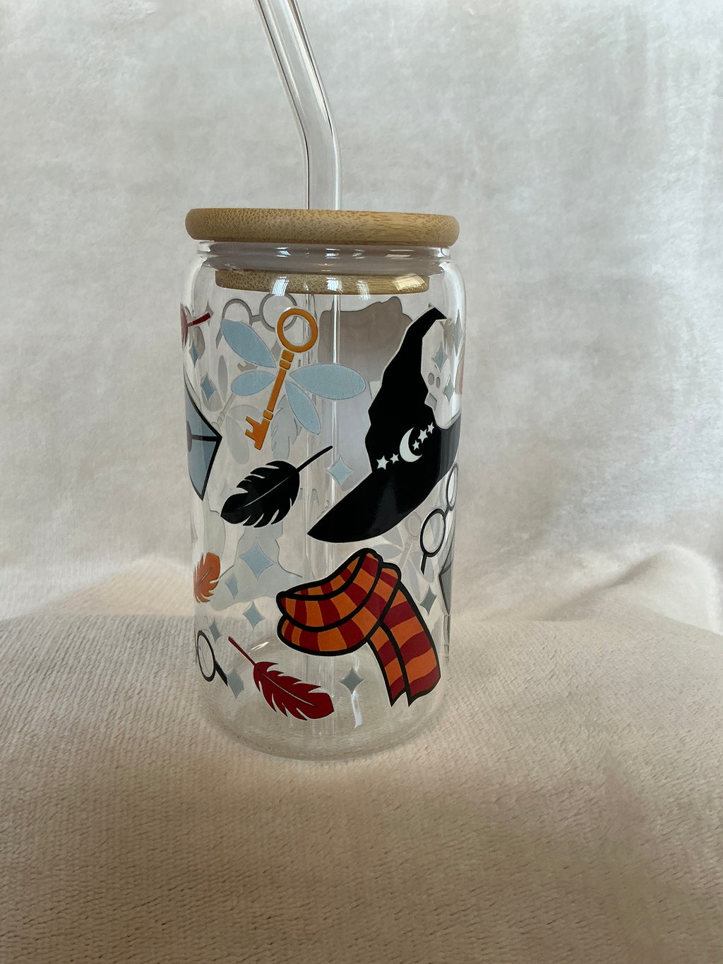 ⚡️ Wizard Magic Themed Glass Tumbler
