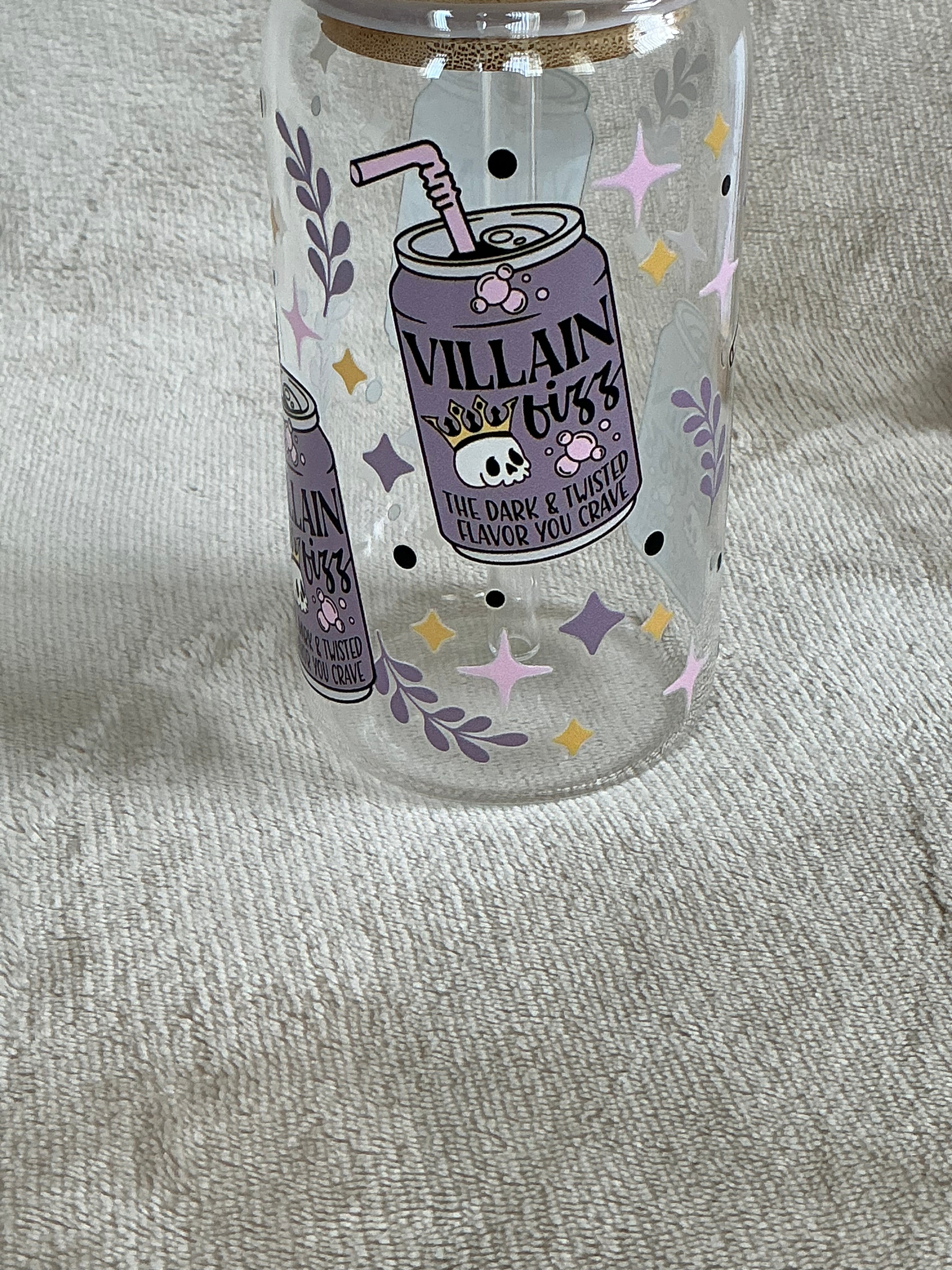 Villain Fizz Glass Tumbler