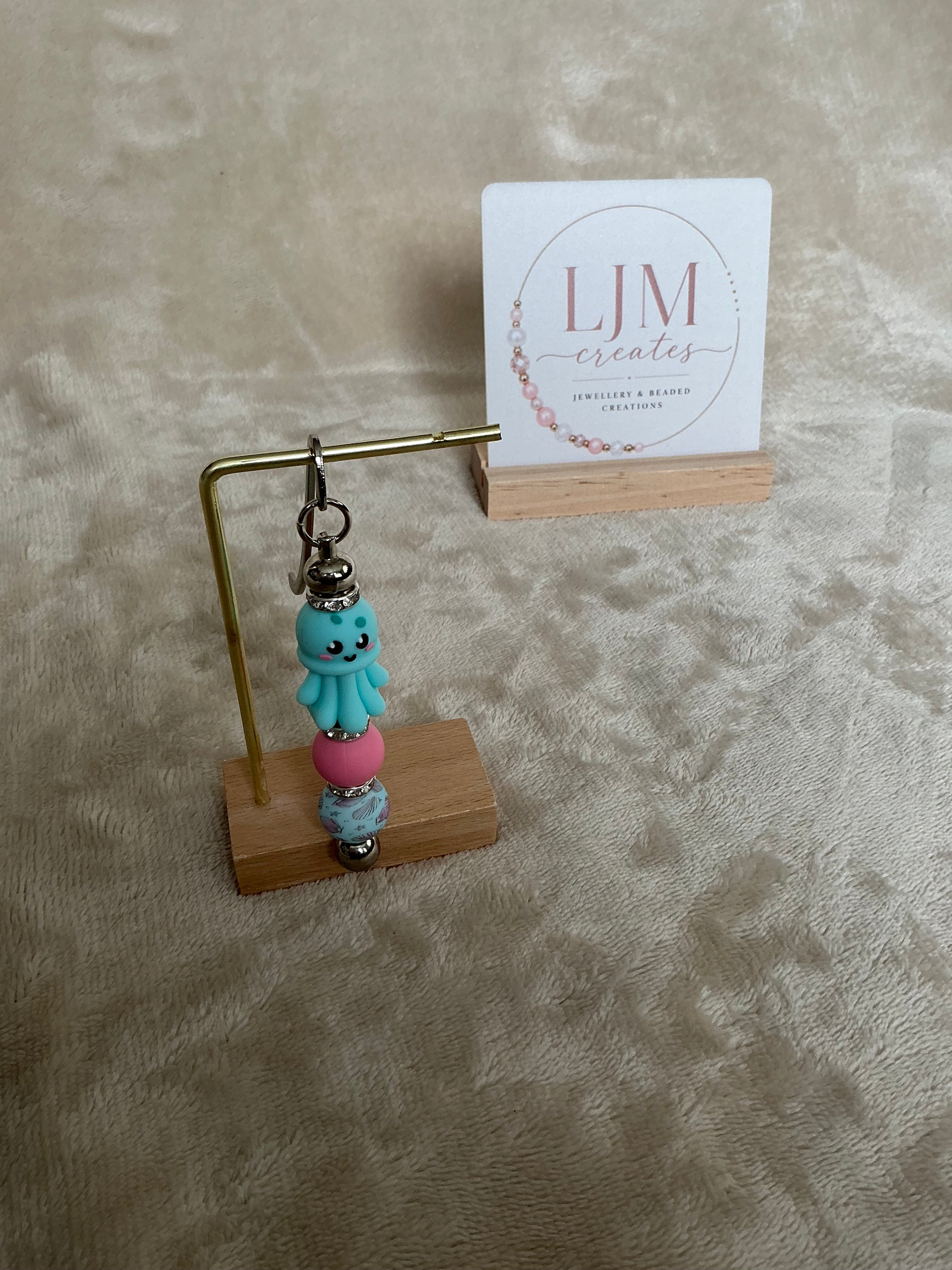 Whimsical Beaded Character & Floral Bookmark Collection